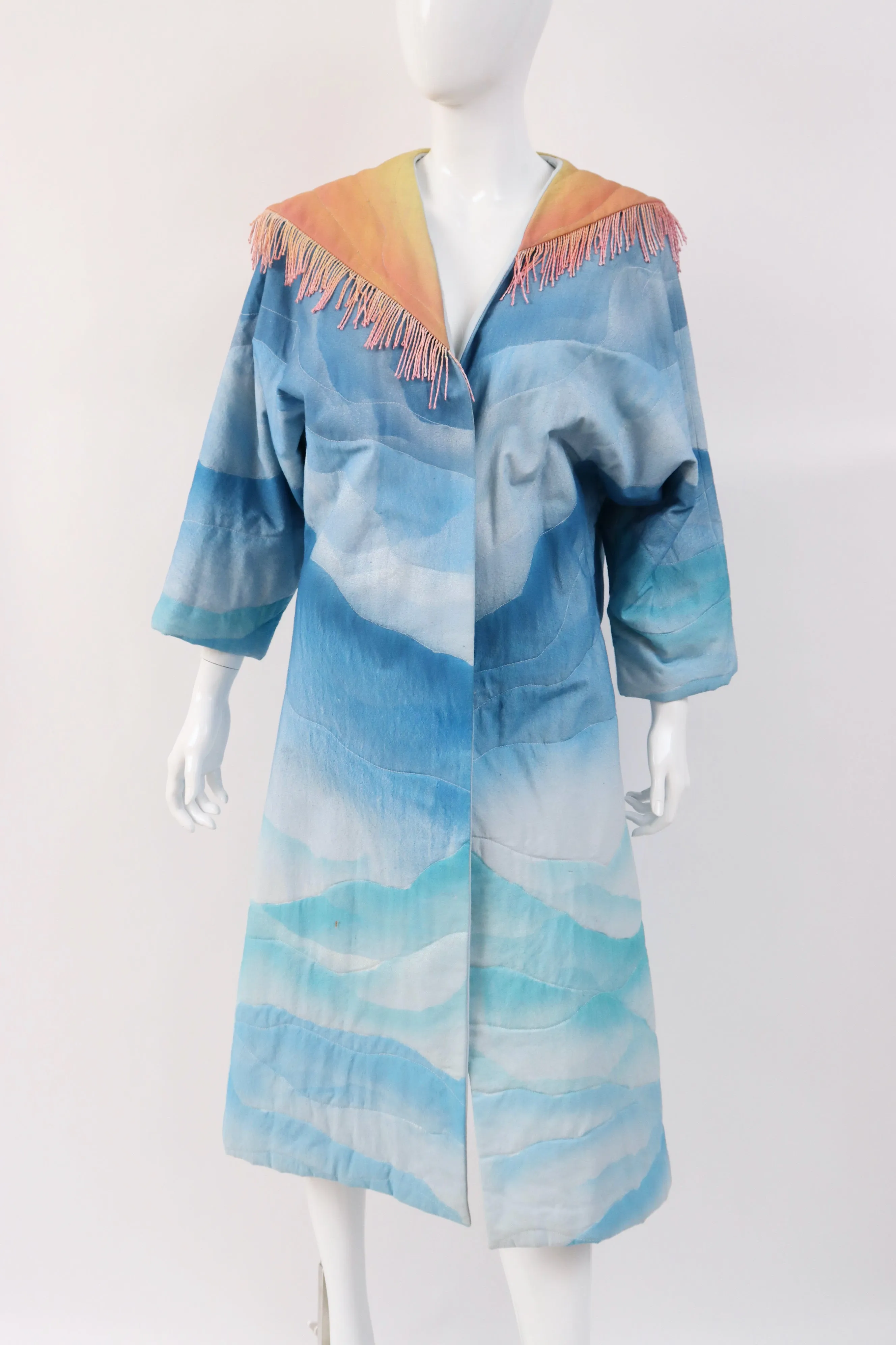 One Of A Kind Vintage 70's Sun & Cloud Coat