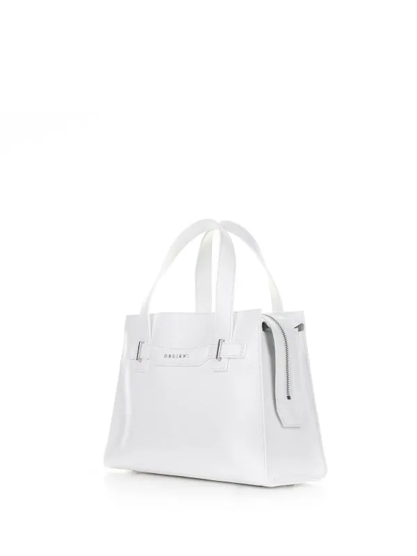 Orciani Posh Medium White Handbag