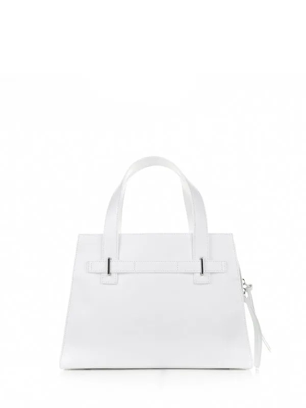 Orciani Posh Medium White Handbag