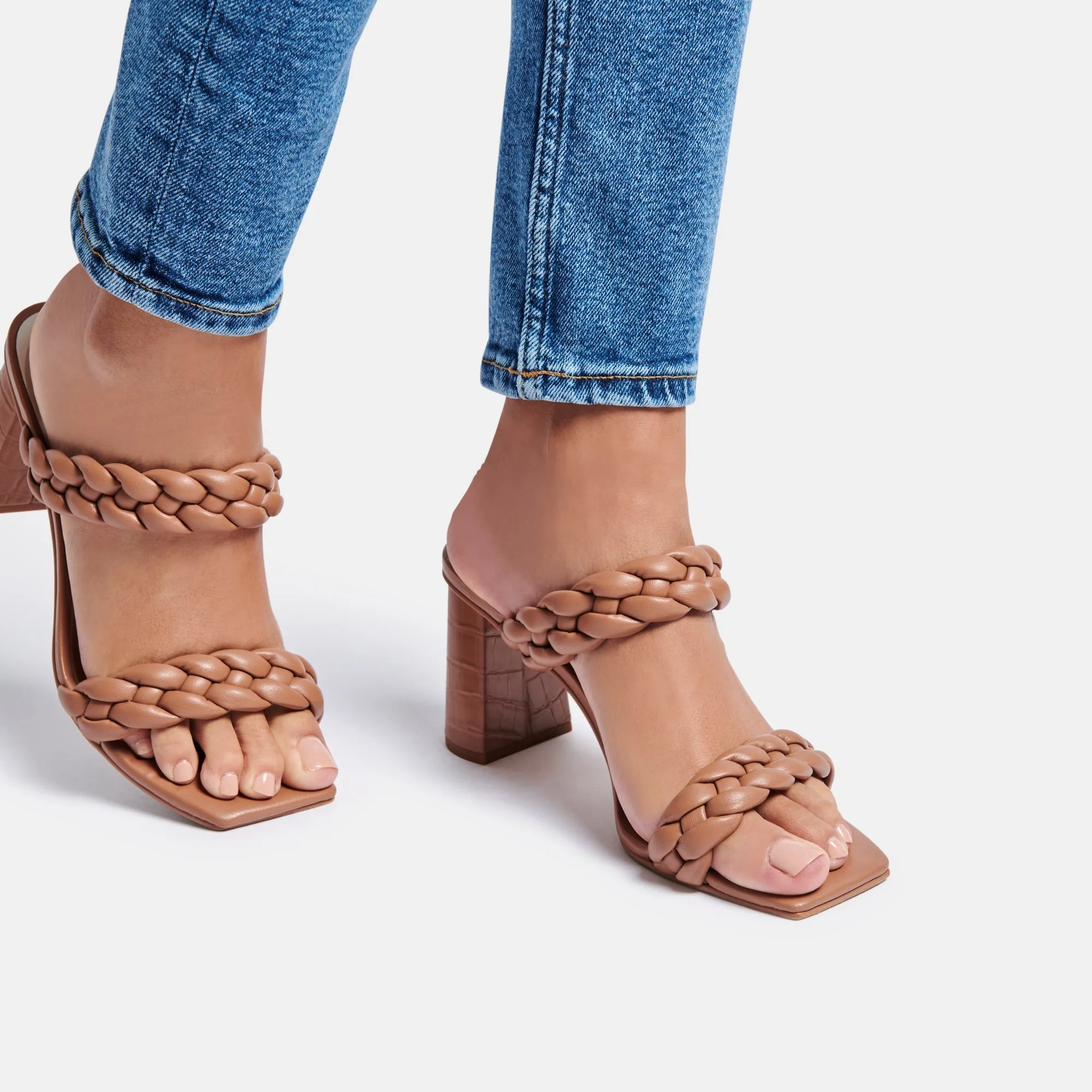 PAILY HEELS IN CARAMEL STELLA - re:vita