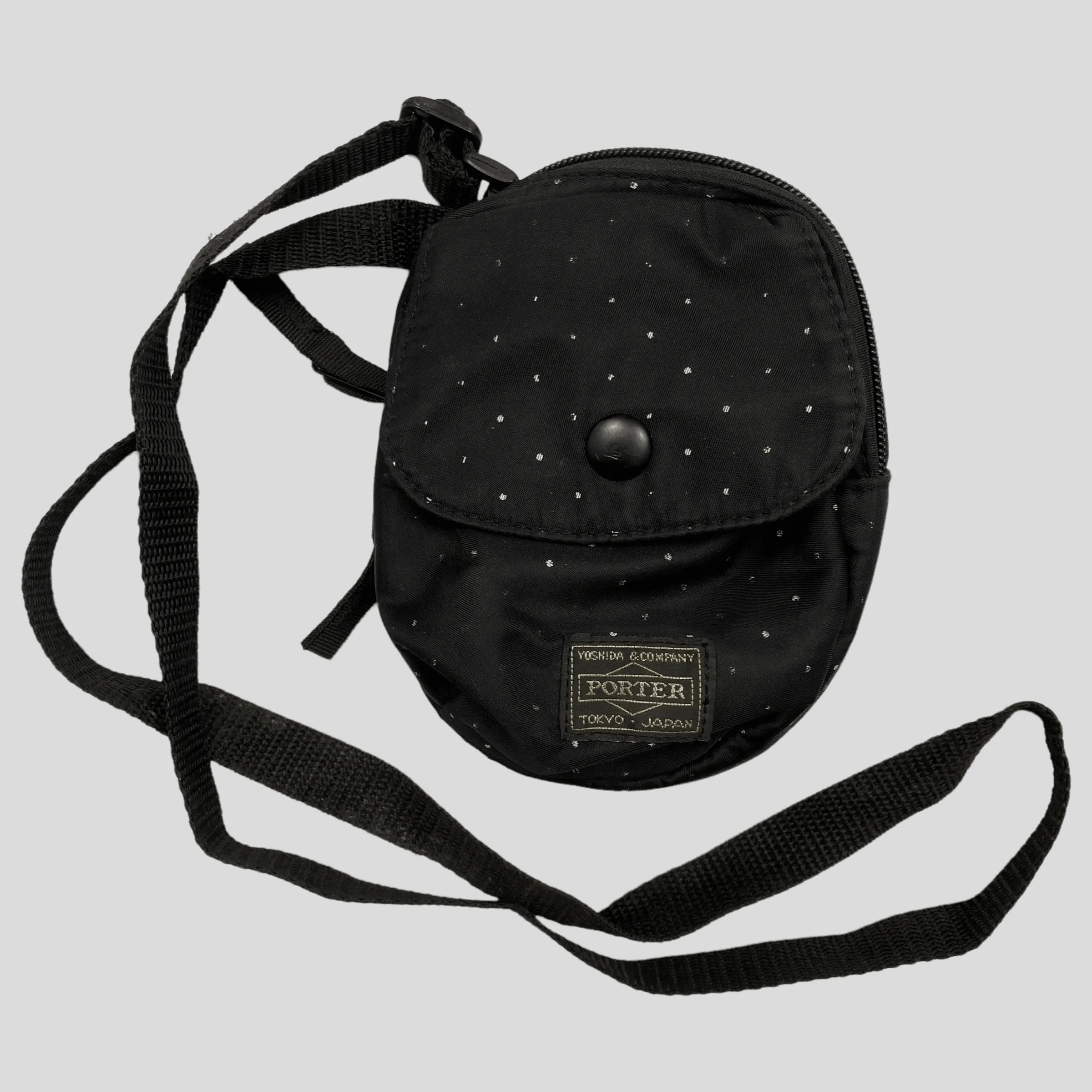 Porter Yoshida 00’s Polka Dot Mini Crossbody Shotbag