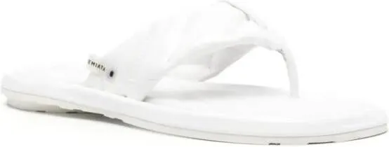 Premiata high-shine-detailing sandals White