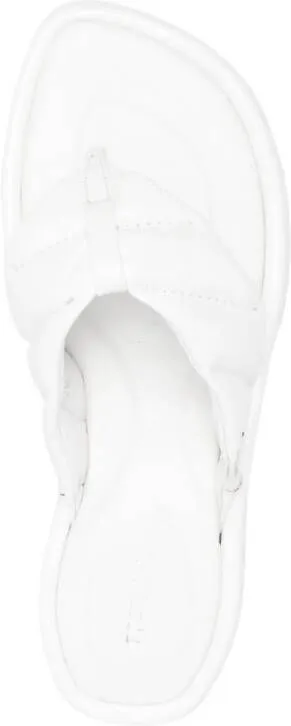 Premiata high-shine-detailing sandals White