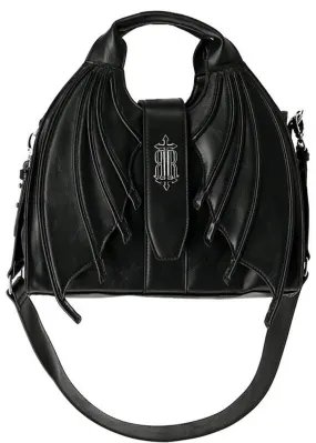 Restyle Succubus Bat Schouderbag Black