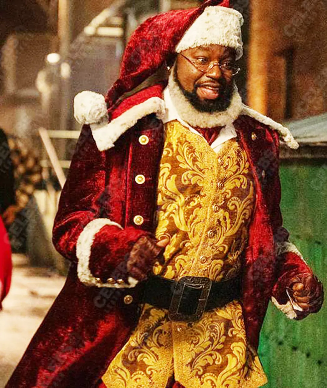 Santa Claus Dashing Through the Snow Coat