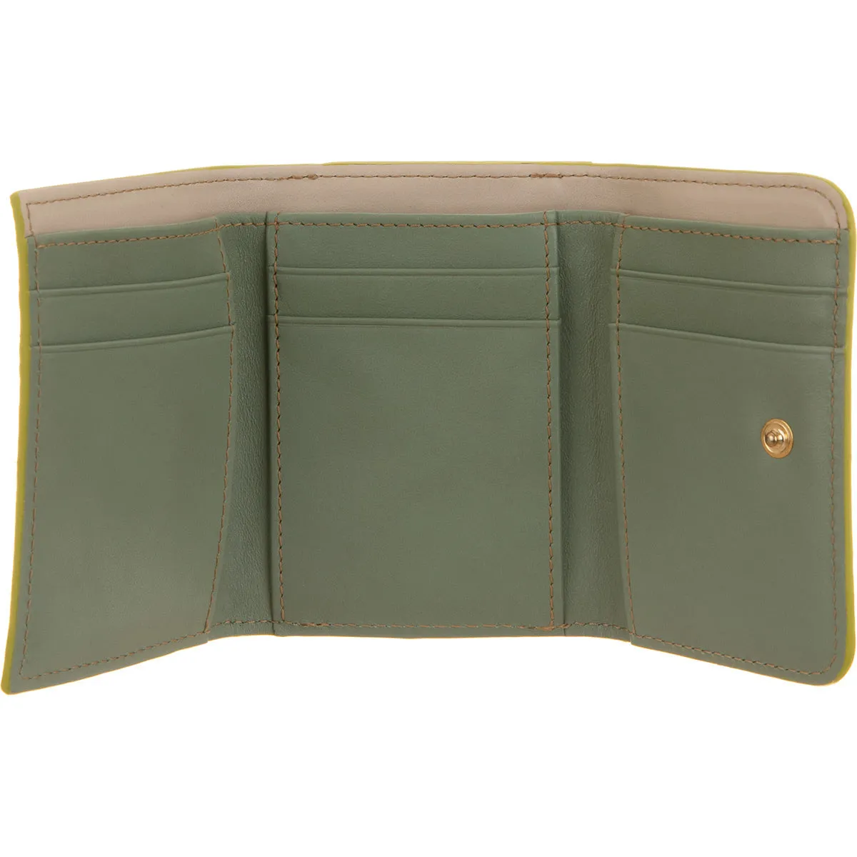 See by Chloé Logo Detailed Panelled Bi-Fold Wallet