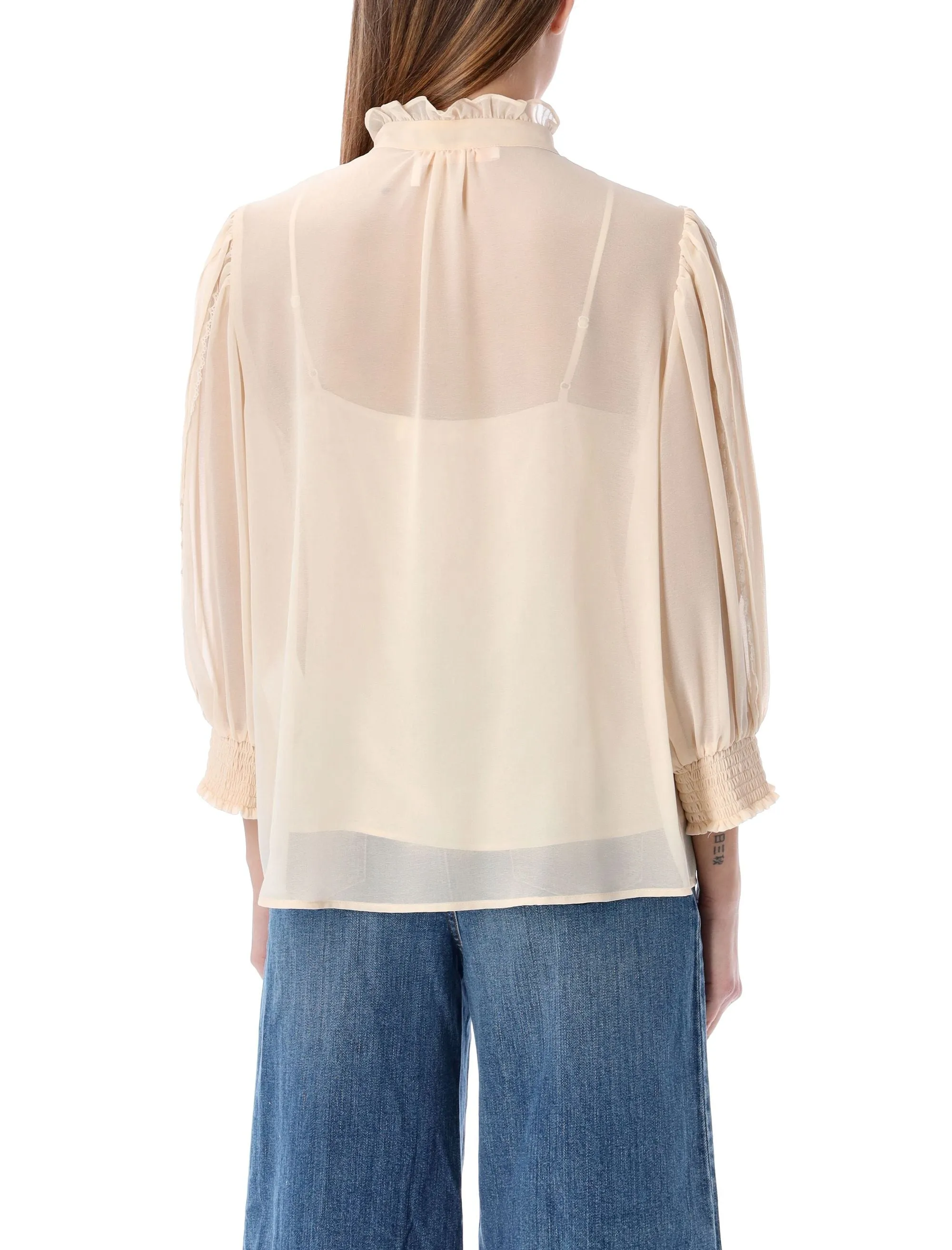 See By Chloé Puff Sleeved Blouse