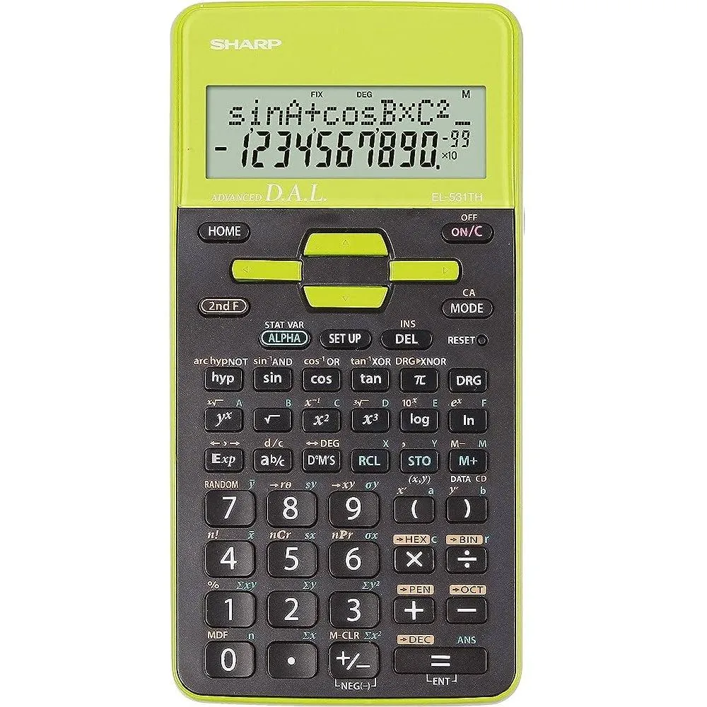 Sharp 270 Maths Function Scientific Calculator EL531THBGR