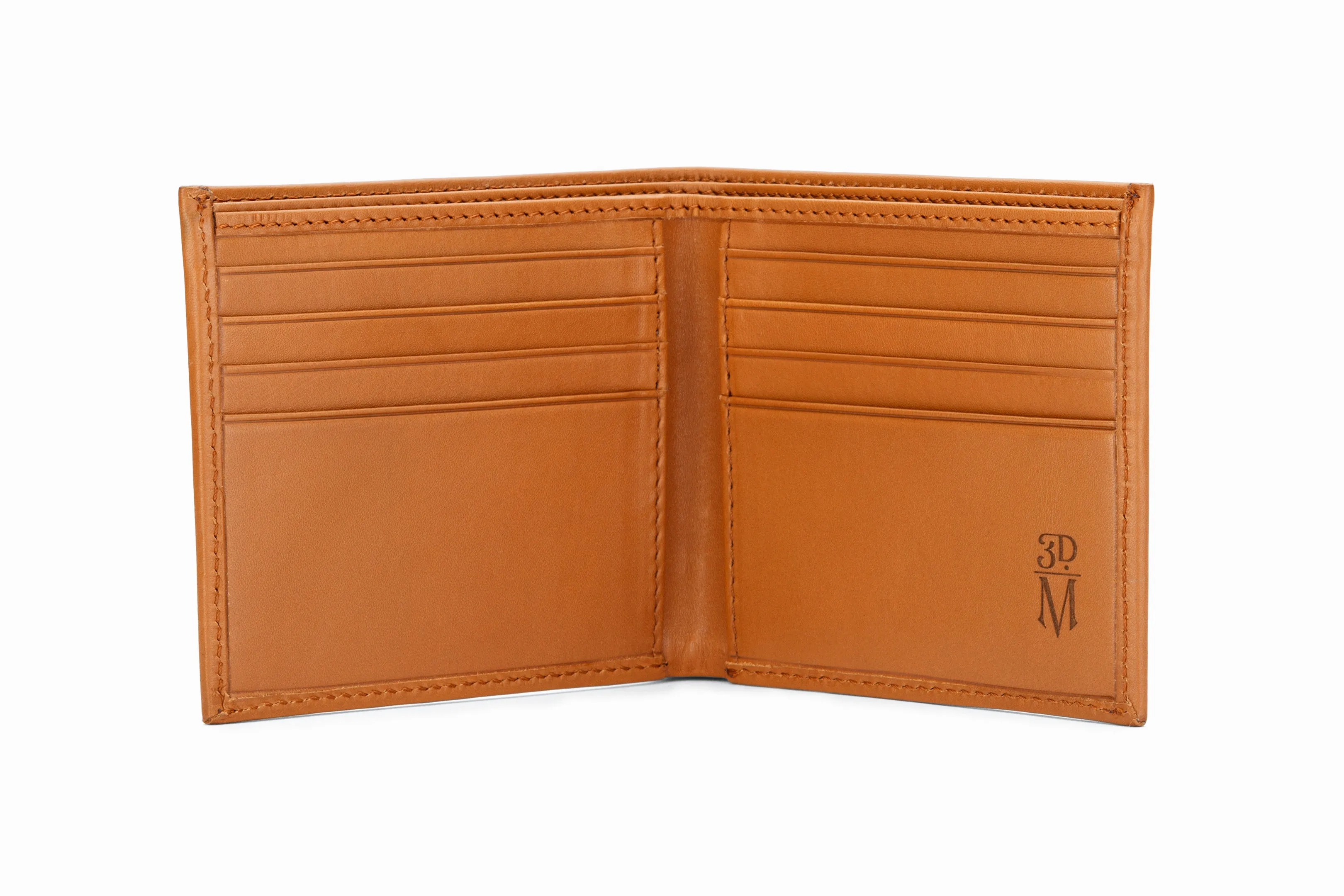 Slim Leather Wallet - Tan