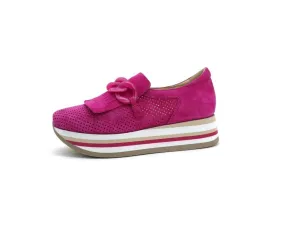 Softwaves CADIE Platform Sneaker Fuchsia