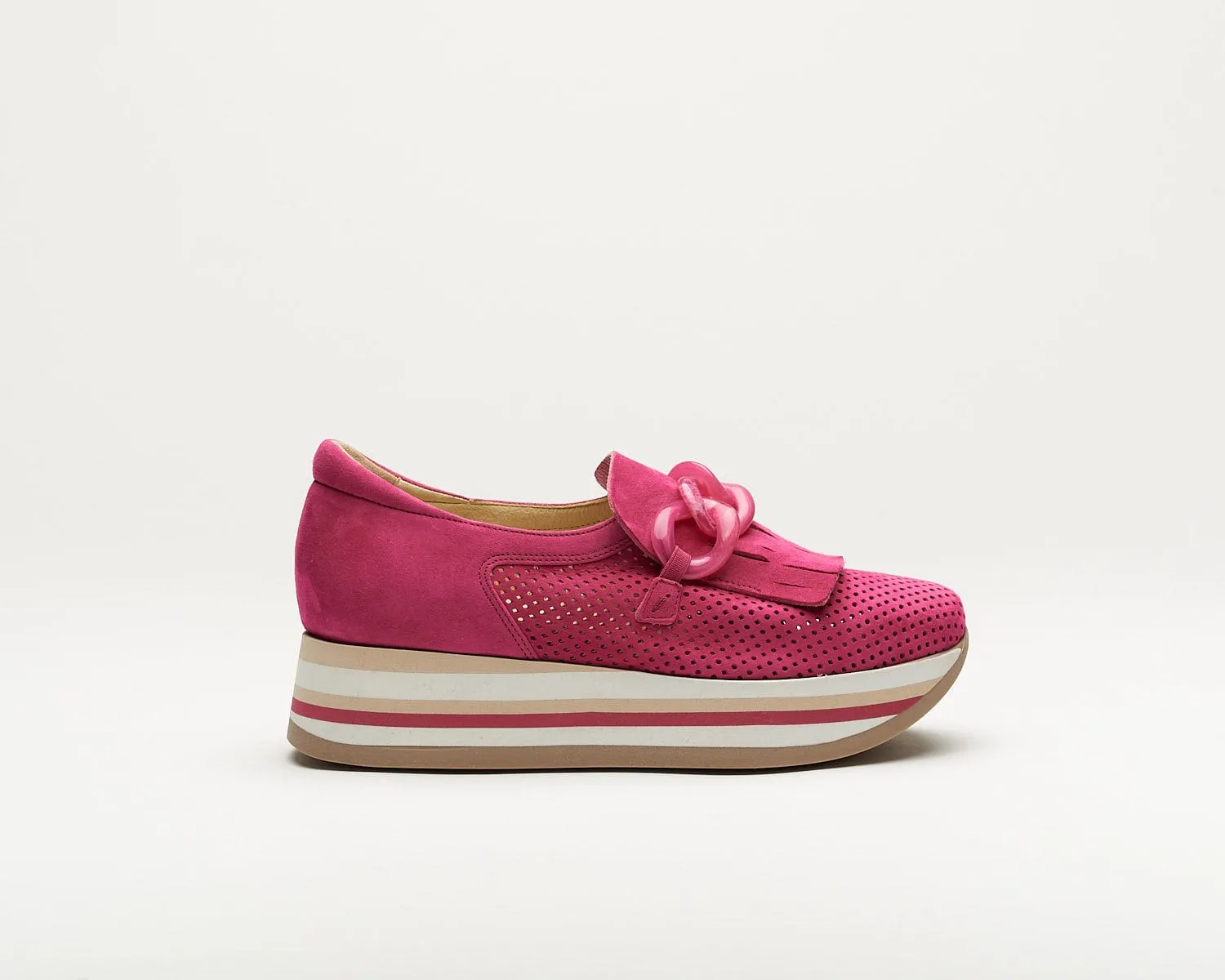 Softwaves CADIE Platform Sneaker Fuchsia