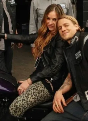 SONS OF ANARCHY: Wendy's Leopard Print Pants (6)