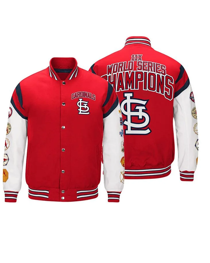 St Louis Cardinals World Series Jacket - William Jacket