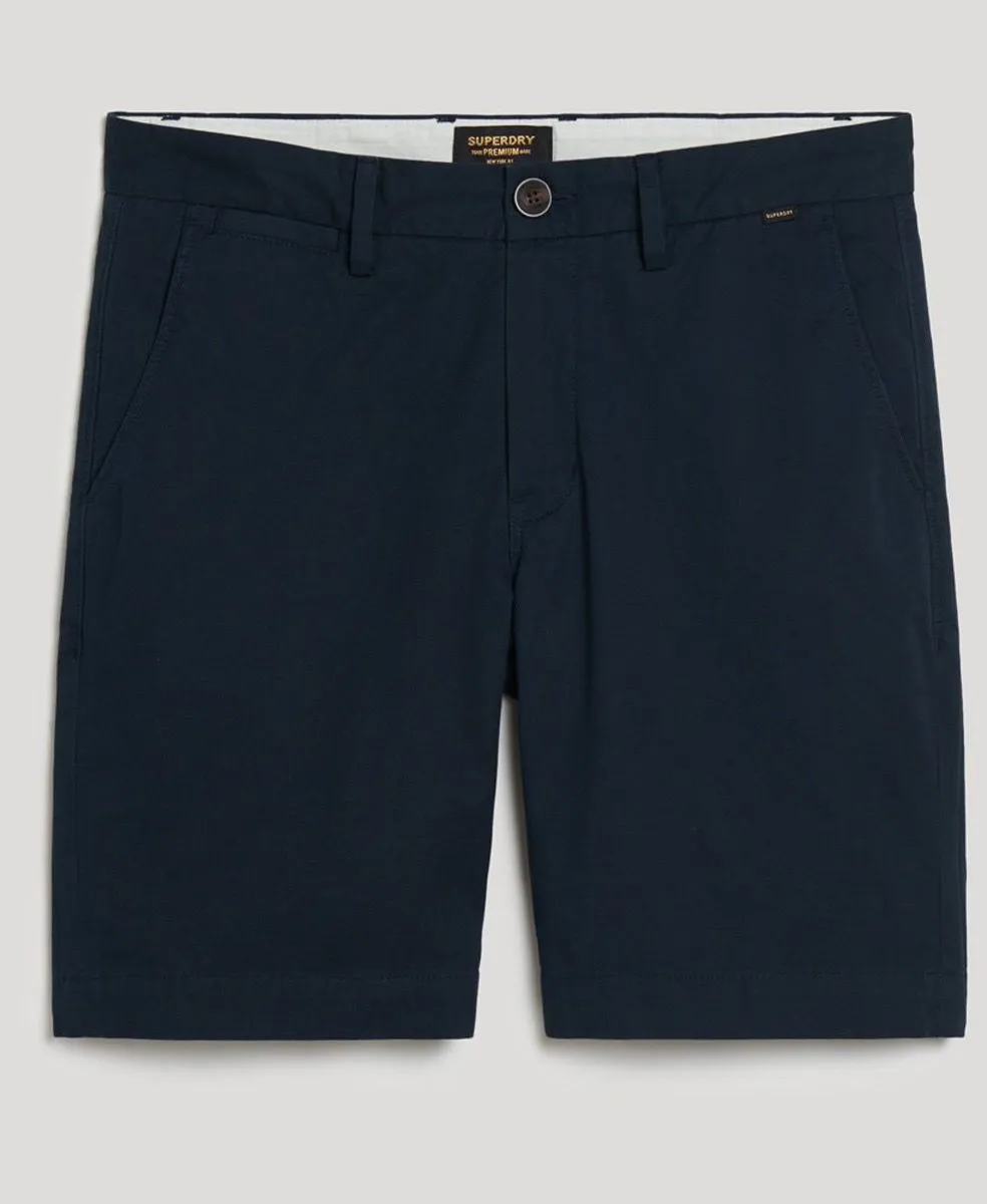 Superdry Vintage Stretch Chino Shorts Eclipse