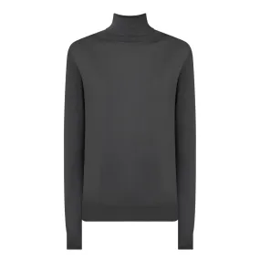 THE ROW Heva Turtleneck Sweater - Dark Grey