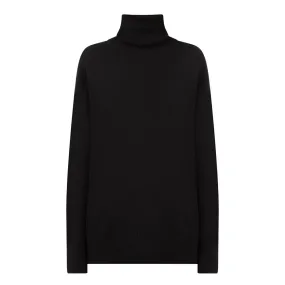 THE ROW Stepny Turtleneck Sweater - Black