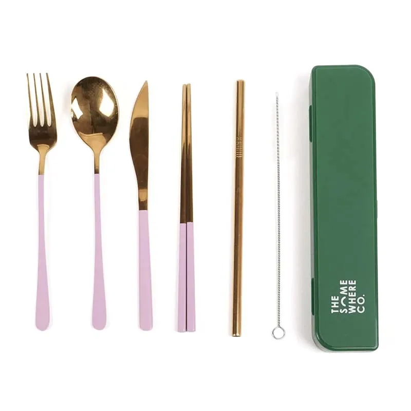 The Somewhere Co Take Me Away Cutlery Kit