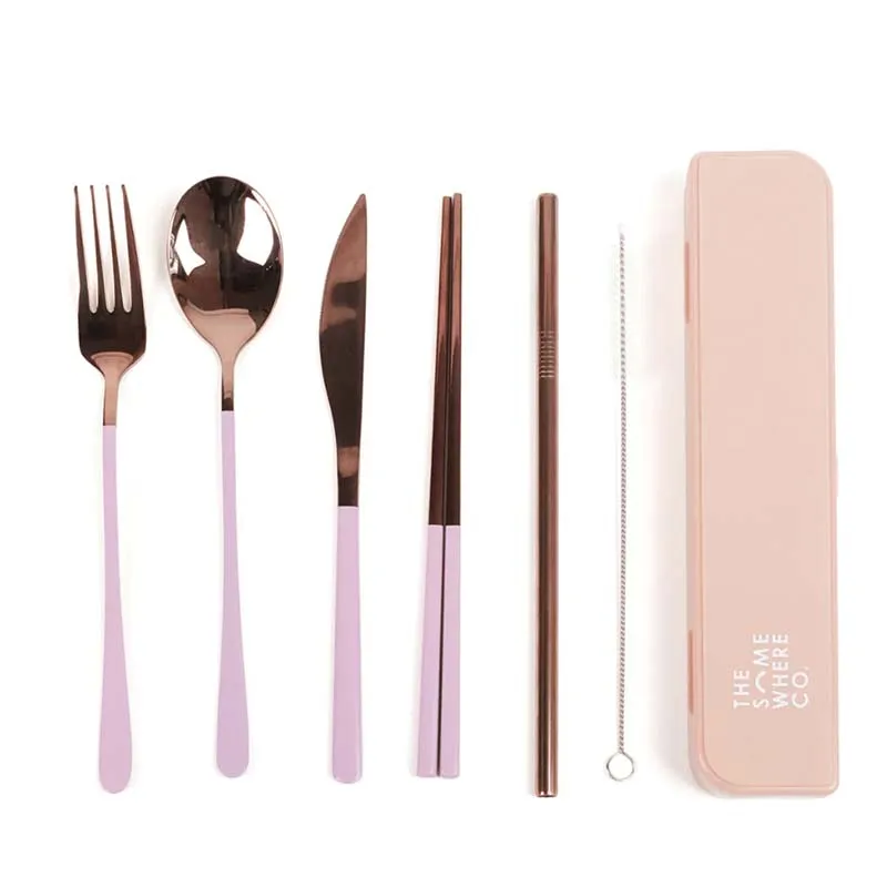 The Somewhere Co Take Me Away Cutlery Kit