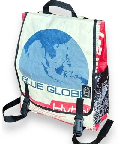 Torrain Recycled Bags Women's Blue / Neutrals Blue Globe Cascade Backpack