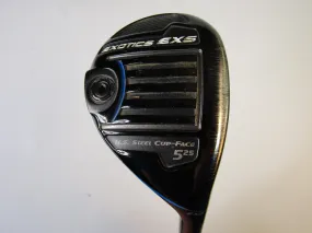 Tour Edge Exotics EXS #5 25° Hybrid Senior Flex Graphite Shaft MRH