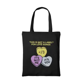 UNFD Candy Hearts Tote Bag (Black)