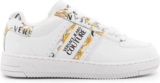 Versace Jeans Couture Meyssa leather sneakers White