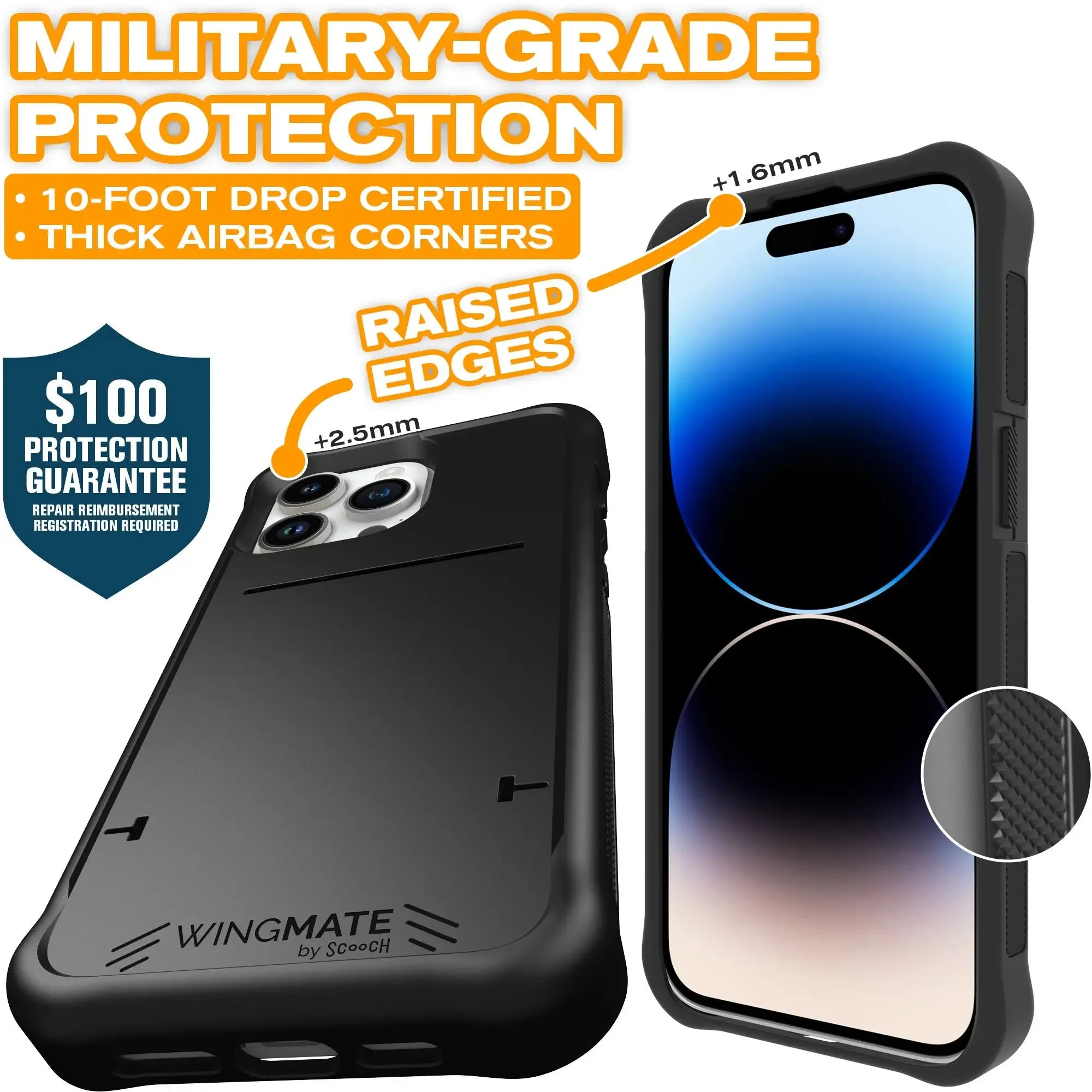 Wingmate for iPhone 15 Pro Max