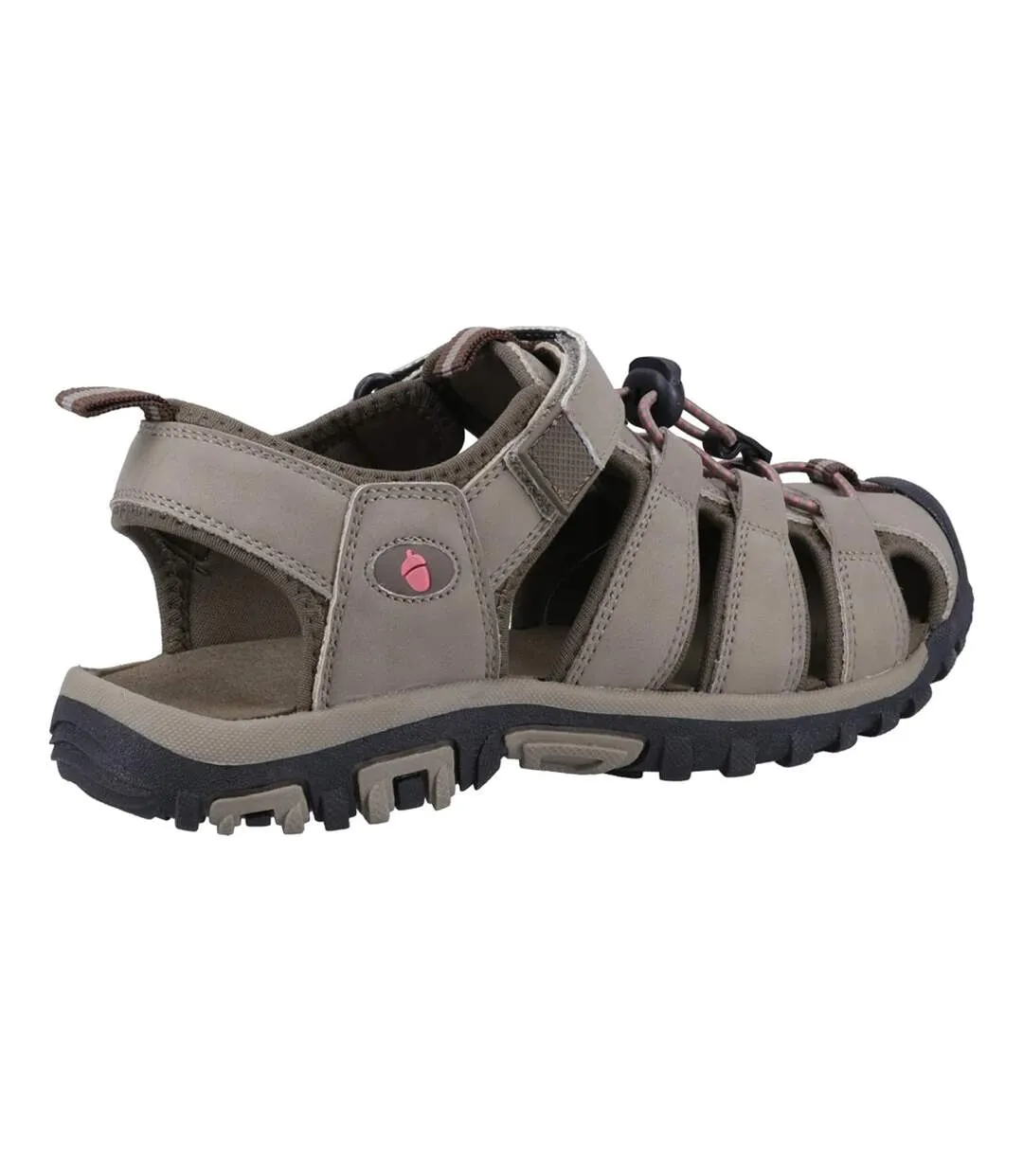 Womens/ladies brimpsfield sandals taupe Cotswold